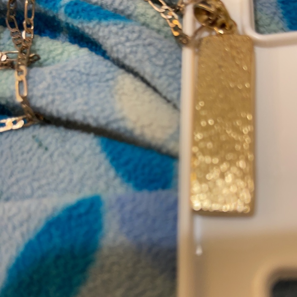 Abalone Necklace rectangle vintage no flaws - Picture 5 of 8